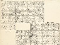 Forest County Outline - Laona, Wabeno, Wisconsin State Atlas 1930c